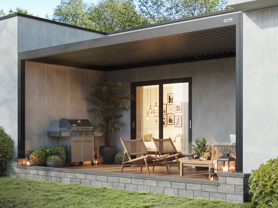 Custom Design Pergola S4 - Custom Sized Motorized