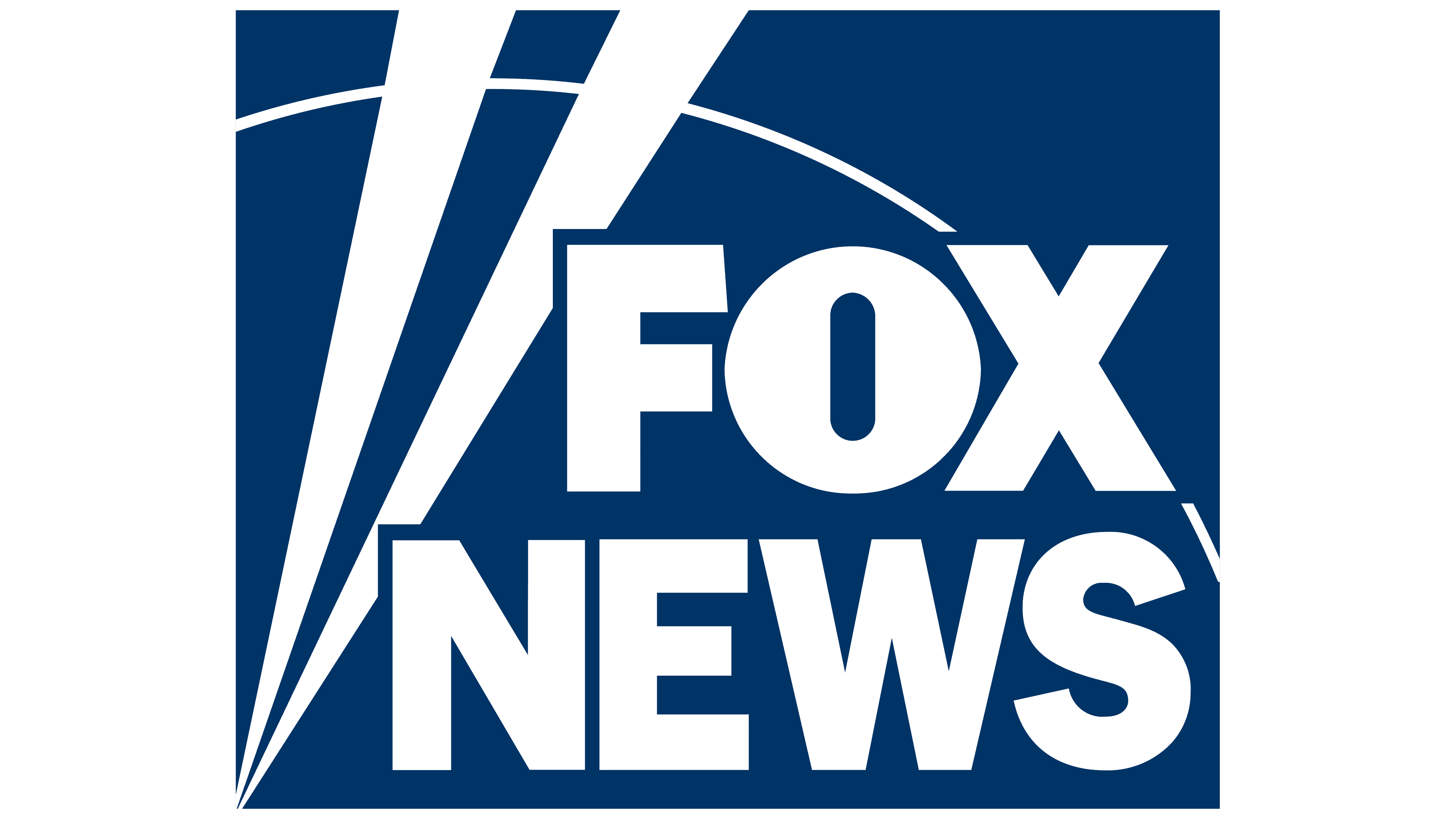 Fox News logo on a blue background