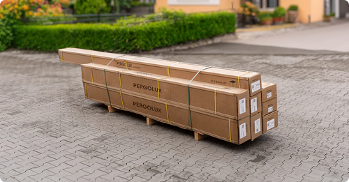 PERGOLUX Delivery boxes