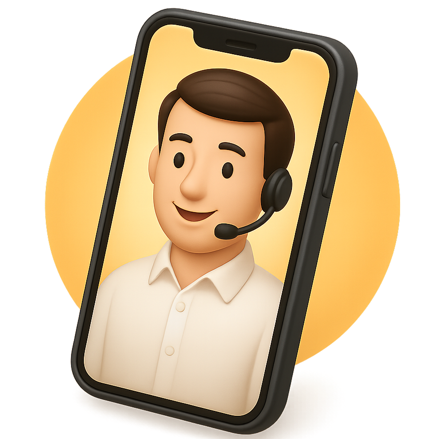 sales figure on a smart phone